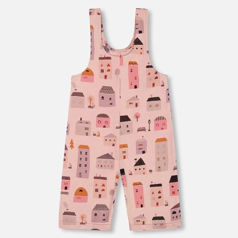 Deux par Deux toddler girl overalls